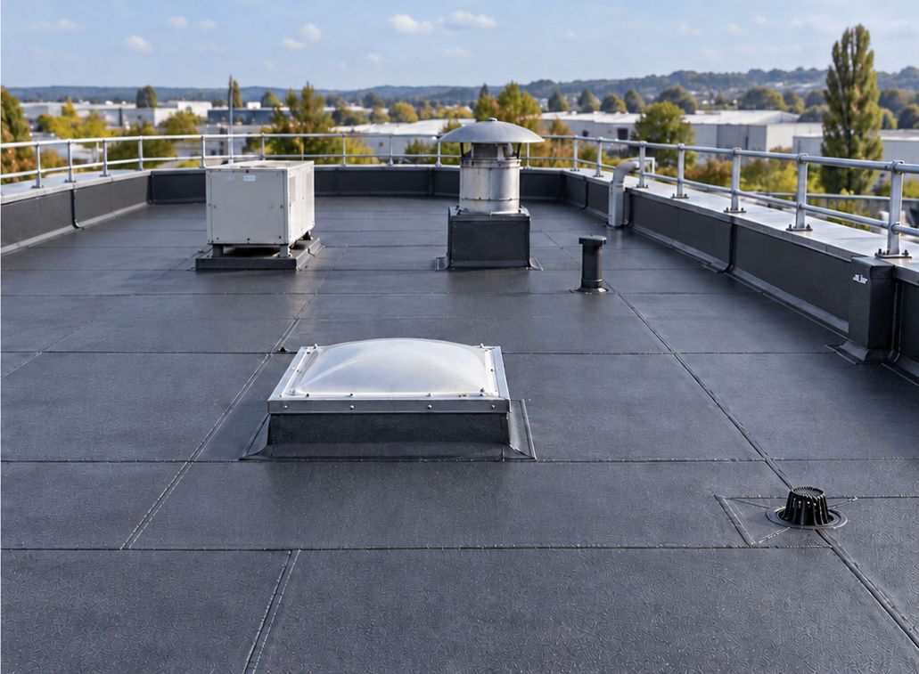 Toiture-terrasse refaite par Nova Facilities